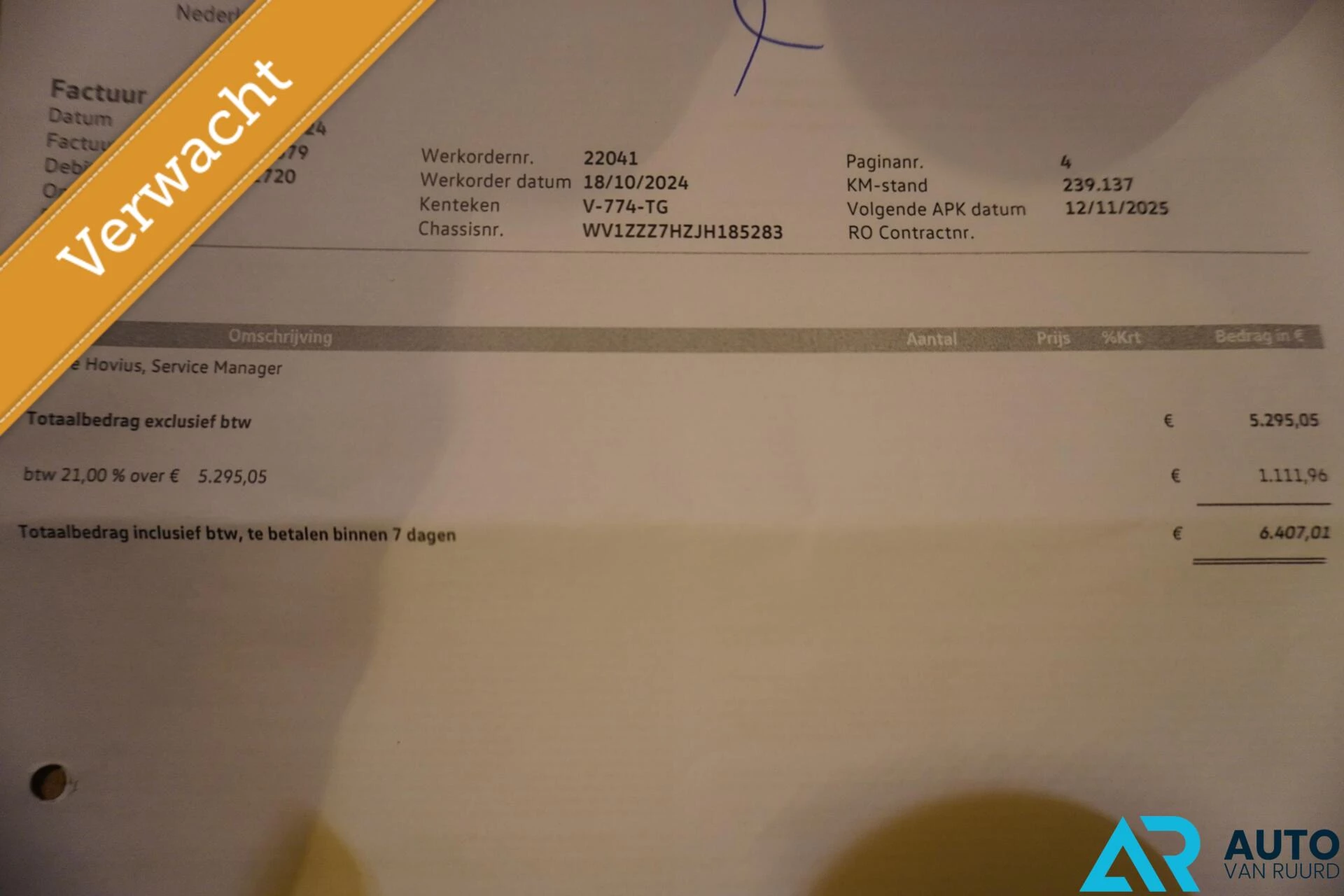 Hoofdafbeelding Volkswagen Transporter