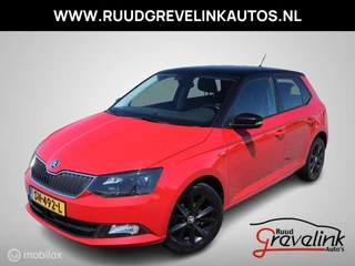 Skoda Fabia 5Drs TSI 95 PK Zwart Dak Navigatie Stoelverw DonkerGlas Parkeersensor Cruise