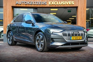 Hoofdafbeelding Audi e-tron Audi e-tron 50 quattro Business edition Plus 71 kWh Panodak Leer Memory Trekhaak Camera
