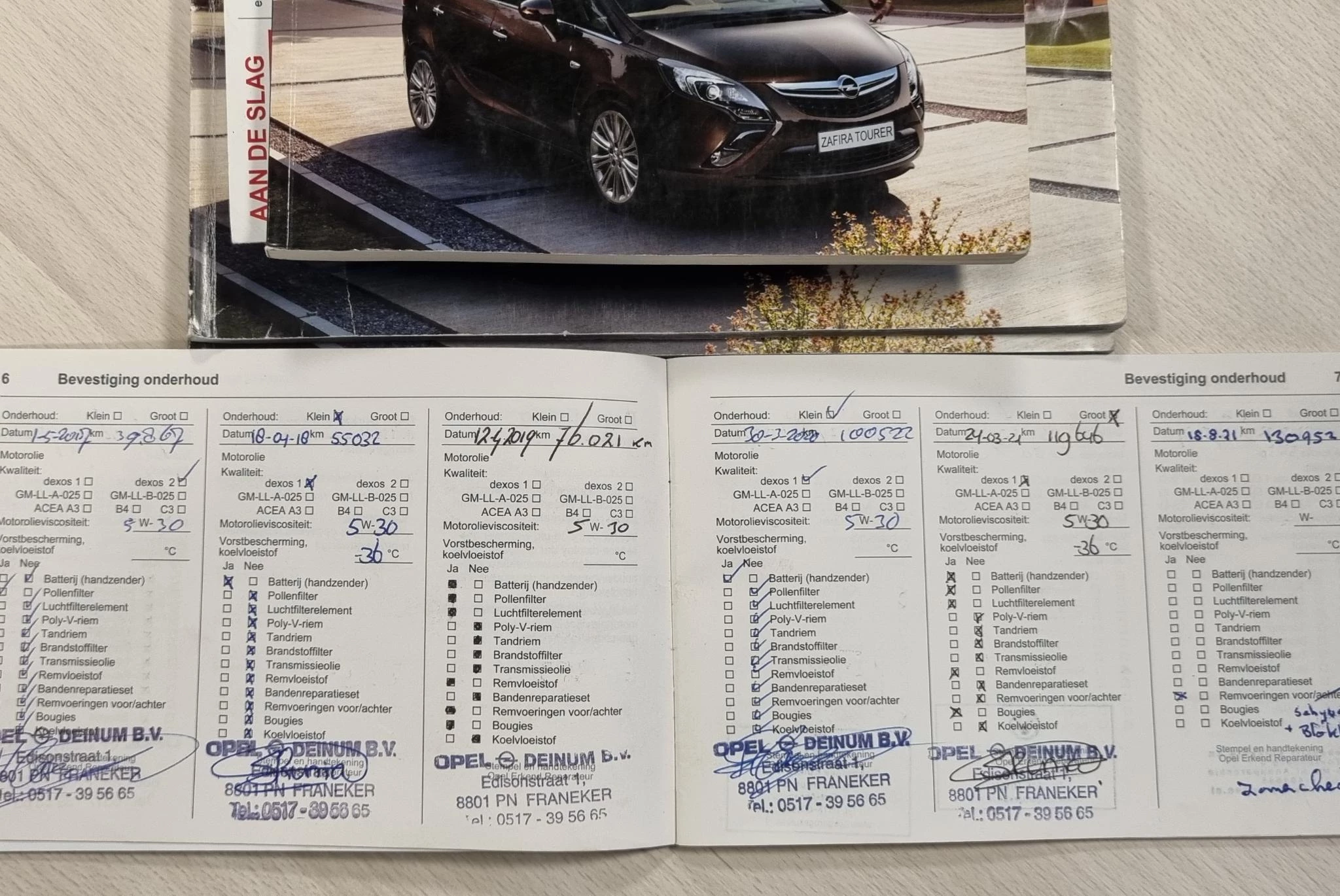 Hoofdafbeelding Opel Zafira