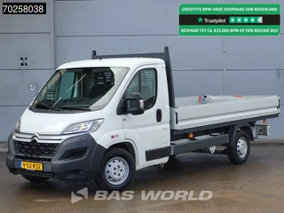 Hoofdafbeelding Citroën Jumper Citroën Jumper 130PK Open laadbak Euro6 Trekhaak APK 2-1-2026 Pritsche Pickup