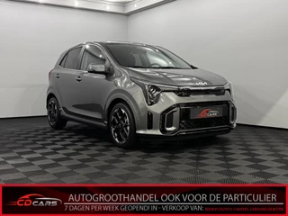 Kia Picanto 1.0 DPI GT-Line 90pk Half leder, Camera, Navi, Virtual desk, Keyless start, Rijstrook correctie, 7 jaar garantie
