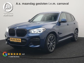 BMW X3 xDrive30e M Sport Plug In Hybrid 293pk Dealer O.H PHEV | Trekhaak Af Fabriek | Adaptive LED | 360 Camera | Head Up | Harman / Kardon | Lederen Sportstoelen Memory & Verwarmd | Blis | Keyless | Navigatie | Cruise Control | Apple Carplay |