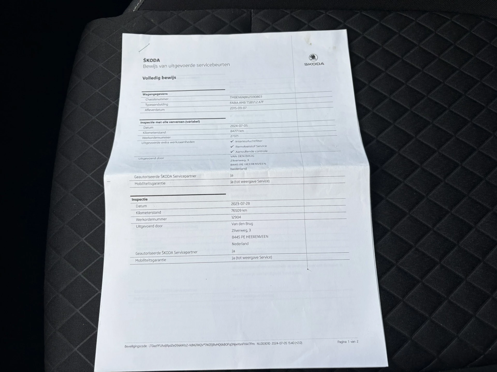 Hoofdafbeelding Škoda Fabia