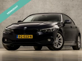 BMW 4 Serie Gran Coupé 420i High Executive Sportline 184Pk Automaat (GROOT NAVI, CLIMATE, LEDER, STOELVERWARMING, GETINT GLAS, SPORTSTOELEN, PARKEERSENSOREN, LED KOPLAMPEN, NIEUWE APK, NIEUWSTAAT)