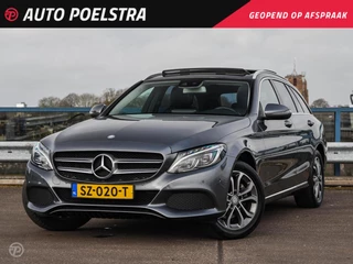 Hoofdafbeelding Mercedes-Benz C-Klasse Mercedes-Benz C-klasse Estate 220 CDI Prestige Panoramadak Leder LED Camera Stoelverwarming Navigatie 17"