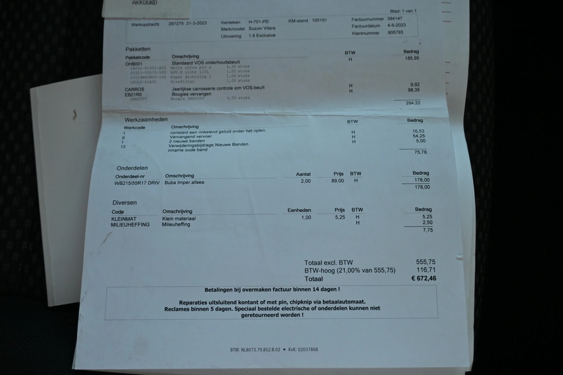 Hoofdafbeelding Suzuki Vitara