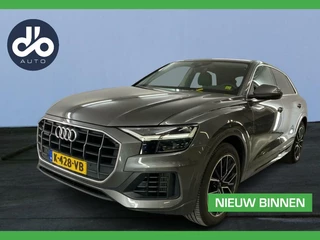 Hoofdafbeelding Audi Q8 Audi Q8 55 TFSI e quattro Pro Line Plus PANO DAK I TREKHAAK I ORG.NL + NAP + DEALER O.H.