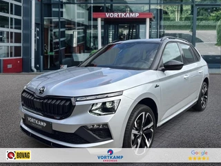 Hoofdafbeelding Škoda Kamiq Škoda Kamiq 1.0 TSI DSG MONTE CARLO GLAS-DAK/CAMERA/CARPLAY/CRUISE/STOELVERW