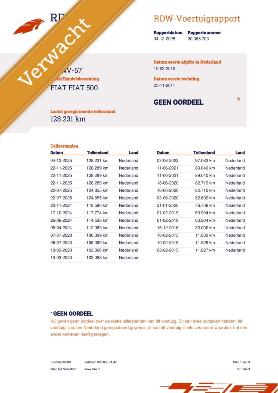 Hoofdafbeelding Fiat 500C