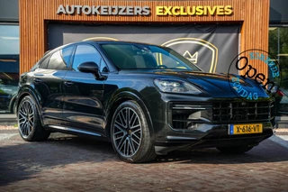 Porsche Cayenne Coupé 3.0 E-Hybrid SportDesign Carbon | 4x Display incl. Passagiersdisplay & HUD Bose 22””