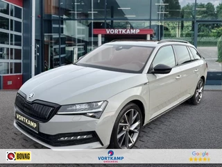 Škoda Superb 1.4 TSI iV DSG SPORTLINE PANO-DAK/TREKHAAK/360CAM/ELEKKLEP/CC/STOEL+STUURVERW