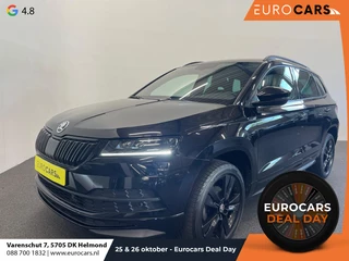 Skoda Karoq 1.5 TSI DSG Sportline Navigatie Apple Carplay/Android Auto Camera Parkeersensoren Cruise Control Elektrische achterklep Stoelverwarming Virtual Cockpit Climate Control Lichtmetalen velgen
