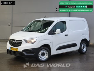 Opel Combo 75pk L1H1 Navi Airco Cruise Parkeersensoren Euro6 L1 Kompakt Airco Cruise control