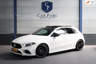 Mercedes-Benz A-klasse 200 AMG Line LED/SFEER/PANORAMADAK/HALF LEER+S.VERWARMING+MEMORY/CAM/LINE/ACC/ECC/12 MDN GARANTIE!