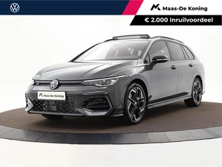 Hoofdafbeelding Volkswagen Golf Volkswagen Golf variant R-Line Edition 1.5 eTSI 150 pk 7 versn. DSG · Assistance Pakket Plus · Panoramaschuif-kanteldak · Trekhaak inklapbaar, met elektrische ontgrendeling ·