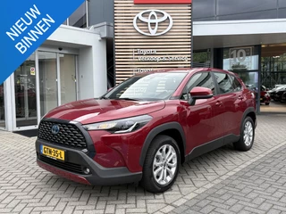 Toyota Corolla Cross 2.0 High Power Hybrid  DYNAMIC STOEL/STUURVERW 4S-BANDEN NAVI CAMERA APPLE/ANDROID 17' LM-VELGEN CLIMA AD-CRUISE 2-2023, 19.912 Km, Hybride benzine, Automaat, 197 pk, Lava Red Parelmoer, BTW, Gebruikt, Virtuele voorraad , van Leussen Zwolle