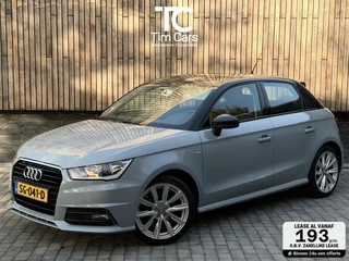 Audi A1 Sportback 1.0 TFSI Adrenalin Handgeschakeld | S-line exterieur | Airconditioning | Cruise control | Navigatie voorbereiding | Pijlgrijs metallic | Zwart dak | Multifunctioneel stuurwiel | Nette auto!
