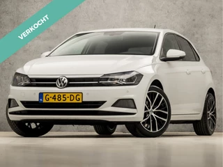 Volkswagen Polo 1.0 TSI Highline Sportline (APPLE CARPLAY, GROOT NAVI, CLIMATE, STOELVERWARMING, GETINT GLAS, SPORTSTOELEN, CRUISE, PARKEERSENSOREN, LM VELGEN, NIEUWSTAAT)