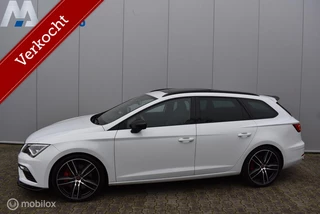 Seat Leon ST 2.0 TSI CUPRA 300 4DRIVE Pano 19" LMV ACC Maxton Beats Schaalstoelen Etc. Mooie auto!
