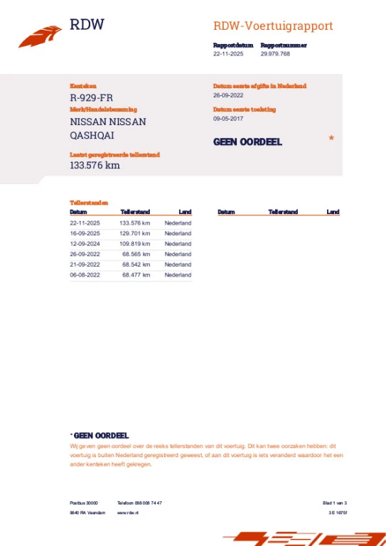 Hoofdafbeelding Nissan QASHQAI