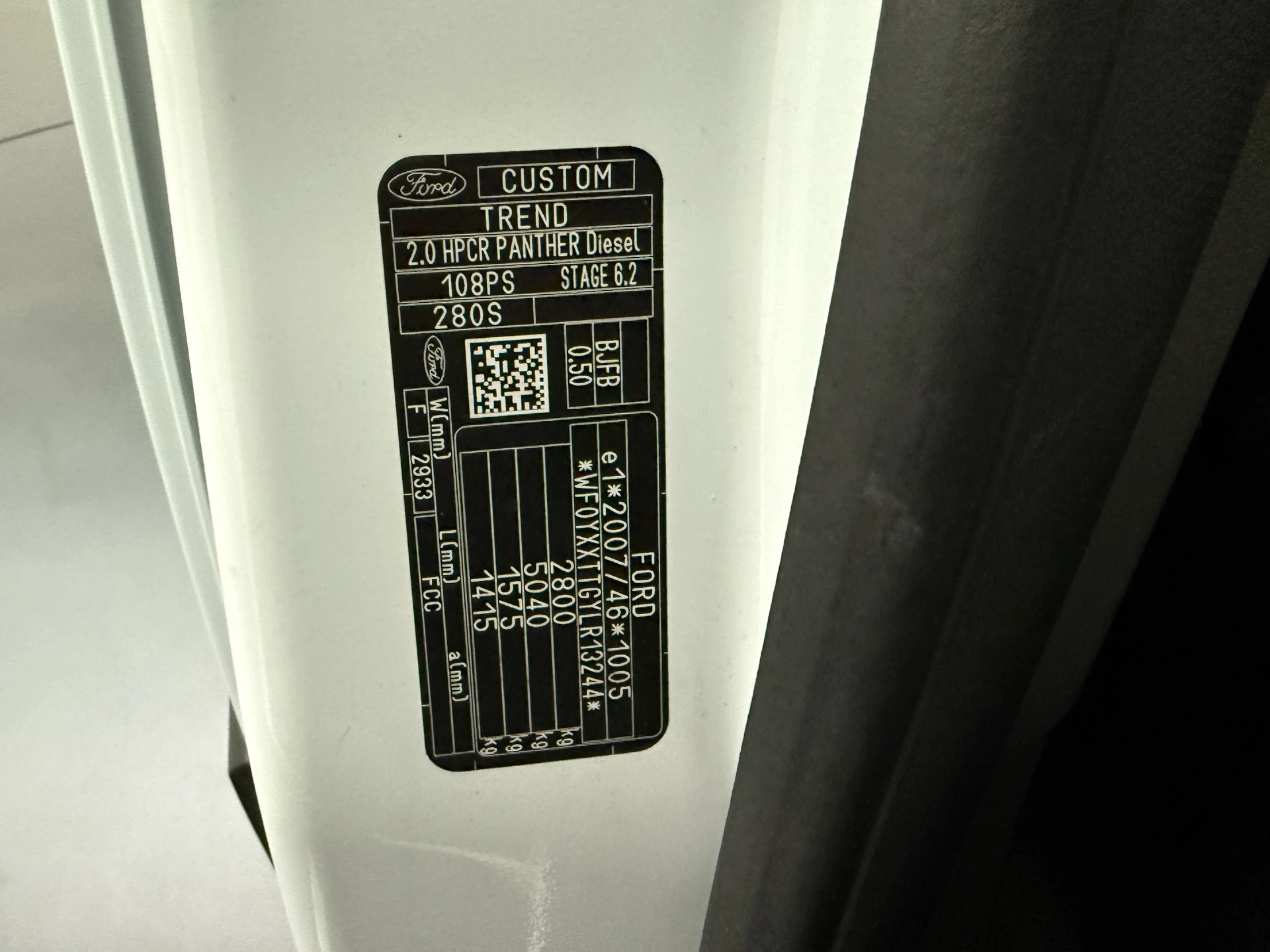 Hoofdafbeelding Ford Transit Custom