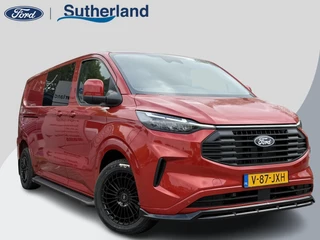 Ford Transit Custom 300 2.0 TDCI L2H1 Limited DC | SCI | 136pk | Artisan Red | Dubbele Cabine | Trekhaak | Dubbele Schuifdeur | Bijrijdersstoel | Sidesteps | Bumperpakket | Zwarte velgen  | Stoelverwarming | Camera