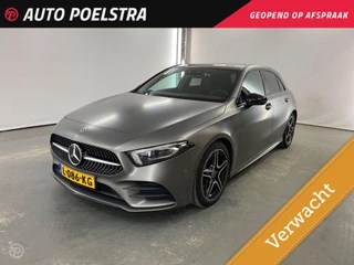 Mercedes-Benz A-klasse 180 AMG Panoramadak Sfeerverlichting Designo Selenite Grey Magno Matte