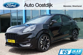 Hoofdafbeelding Ford Puma Ford Puma 1.0 EcoBoost Hybrid ST-Line X 155PK Automaat Winterpack Navi Adaptieve Cruise Climate B&O Blind-Spot Privacy Glass 18" Inch Velgen *Compleet*