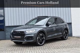 Audi Q5 50 TFSI e Quattro S-Line Black Ed Pano Navi Leder HUD Keyless B&O Trekhaak 20 Inch Rotor