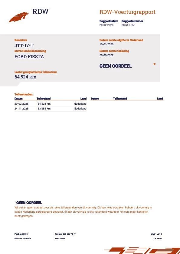 Hoofdafbeelding Ford Fiesta