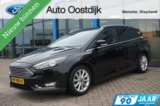 Ford Focus Wagon 1.0 Titanium 125PK Winterpack Cruise Navi Climate Camera Trekhaak Parkeersensoren Privacy Glass Keyless *1ste Eigenaar*