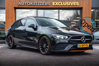 Mercedes-Benz CLA-klasse Shooting Brake 200 d AMG Edition 1 Orange Orange Art Premium Plus Panoramadak Ambient Memory WideScreen