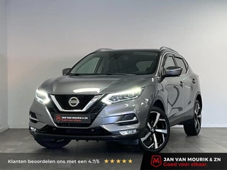 Nissan Qashqai 1.2 Tekna + | 1e-Eig. | Pano | Half-Leder| 360 Camera | Stoelverwarming |