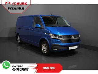 Volkswagen Transporter T6.1 2.0 TDI 150 pk L2 DSG Aut. Highline BPM VRIJ! Adapt.Cruise/ 2.5t Trekhaak/ Standkachel/ Stoelverw./ LED/ Carplay/ Navi/ Camera/ PDC/ Airco