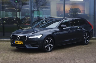 Hoofdafbeelding Volvo V90 Volvo V90 2.0 T8 AWD R-Design 390 PK, Rondomzicht Camera, H/K Sound, Stoelkoeling/Verarming, Memory