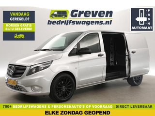 Mercedes-Benz Vito 114 CDI Lang 136PK Automaat Airco Cruise Trekhaak 3 Persoons 2xSchuifdeur 18''LMV 