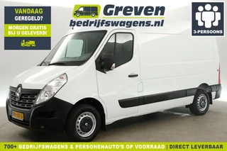 Renault Master T33 2.3 dCi L2H2 130PK Airco Cruise 3 Persoons Elektrpakket Schuifdeur Trekhaak