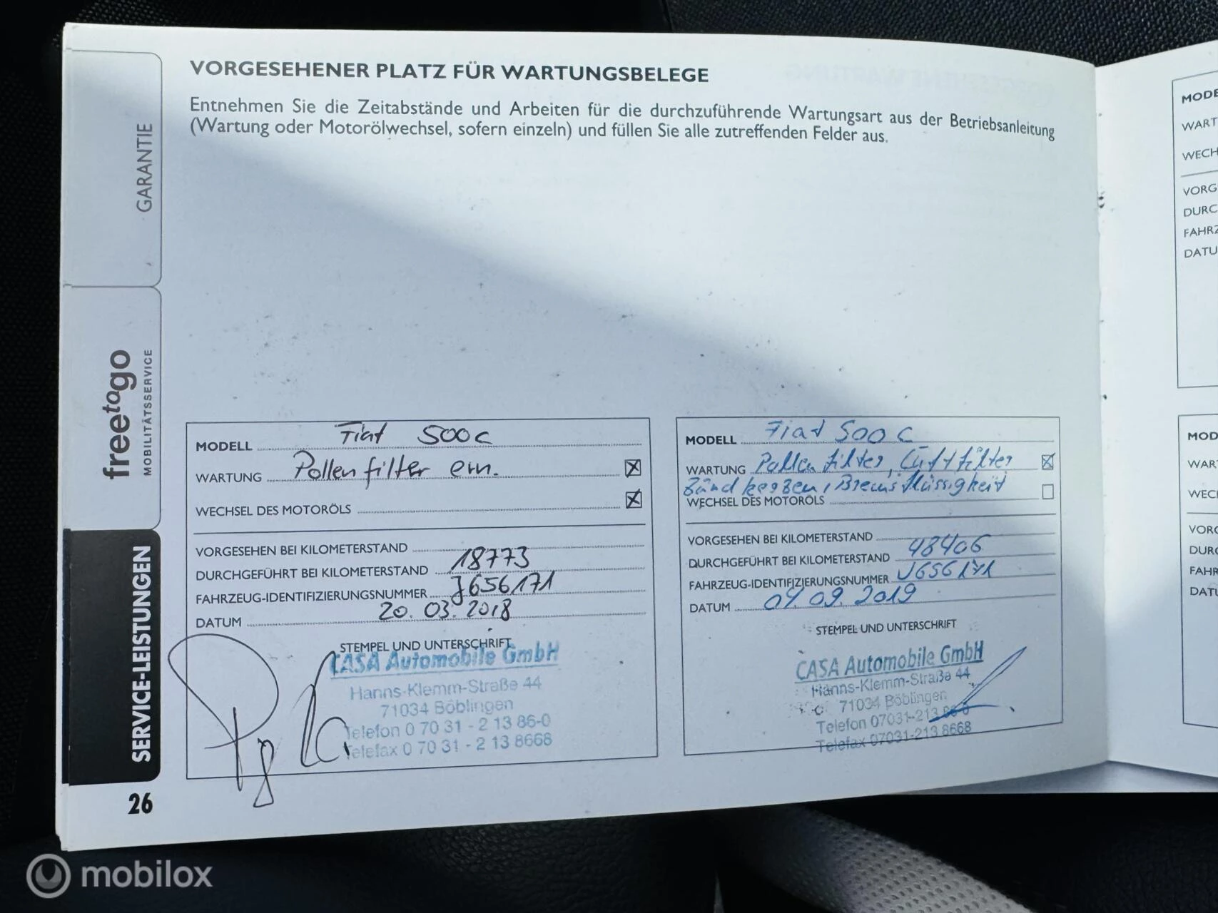 Hoofdafbeelding Fiat 500C