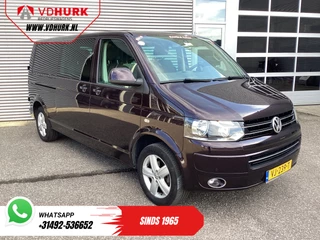Volkswagen Transporter 2.0 TDI 140 pk DSG Aut. L2 Dubbel Cabine DC EXPORT 2.5t Trekverm./ Cruise/ Airco/ PDC V+A/ LMV