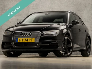 Audi A3 Sportback 1.4 e-tron PHEV S-Line Sport 204Pk Automaat (SCHUIFDAK, NAVIGATIE, LEDER, CLIMATE, KEYLESS, STOELVERWARMING, SPORTSTOELEN, GETINT GLAS, ZWART HEMEL, PARKEERSENSOREN, NIEUWSTAAT)