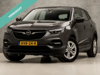 Opel Grandland X 1.2 Turbo Sport Automaat (APPLE CARPLAY, GROOT NAVI, LANE ASSIST, PARKEERSENSOREN, SPORTSTOELEN, CRUISE, LED KOPLAMPEN, NIEUWE APK, NIEUWSTAAT)