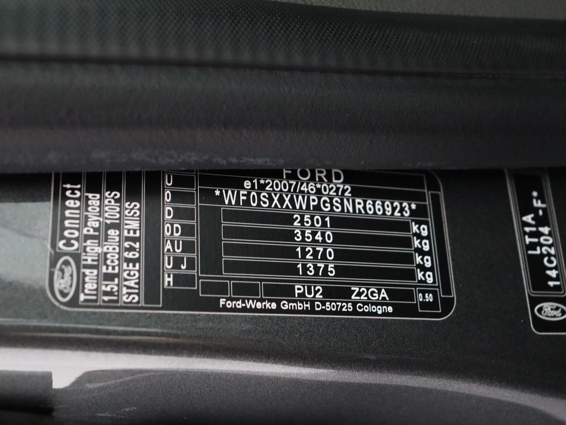 Hoofdafbeelding Ford Transit Connect