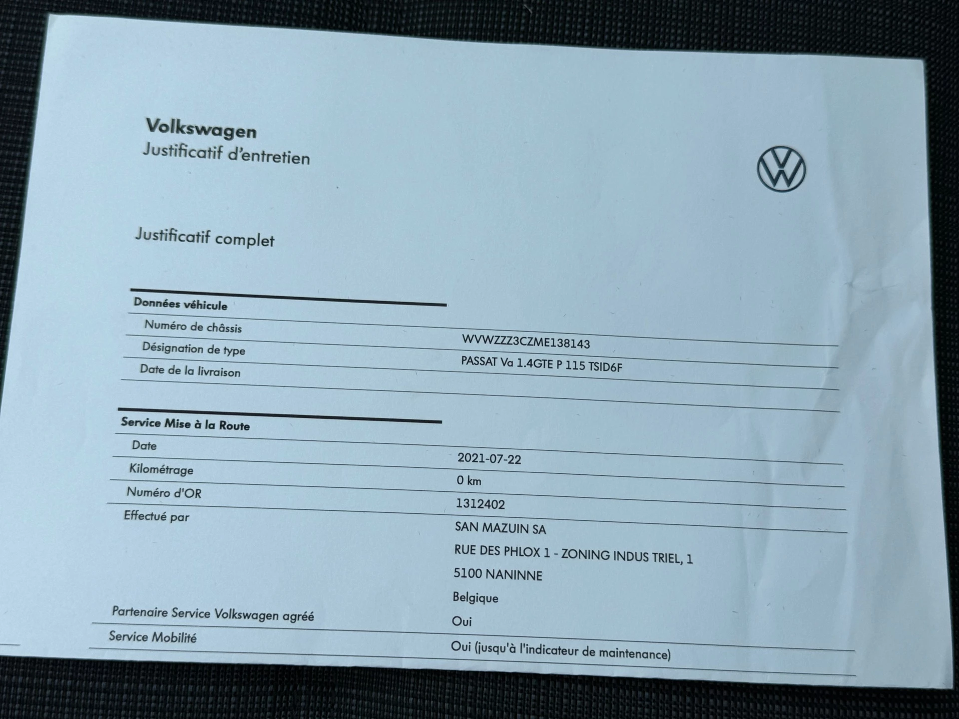 Hoofdafbeelding Volkswagen Passat