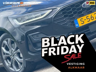 Ford Focus Wagon 1.0 EcoBoost Hybrid ST Line Style Automaat - Agate Black - Winterpakket