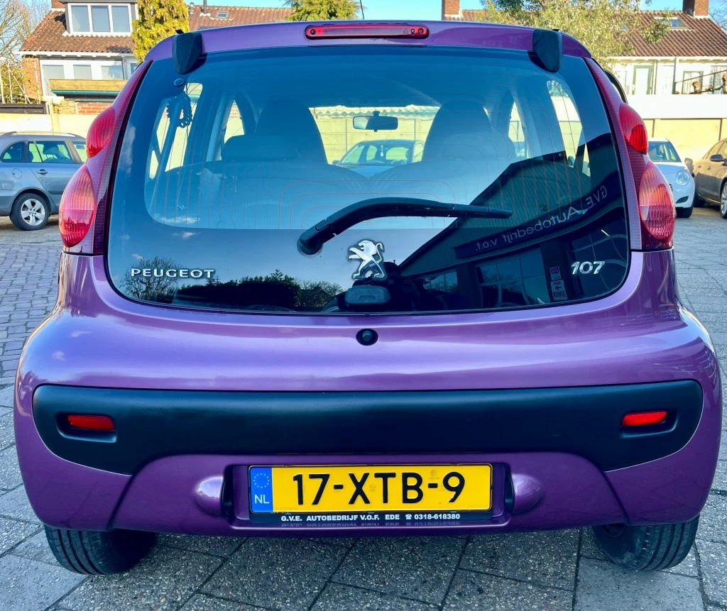 Hoofdafbeelding Peugeot 107