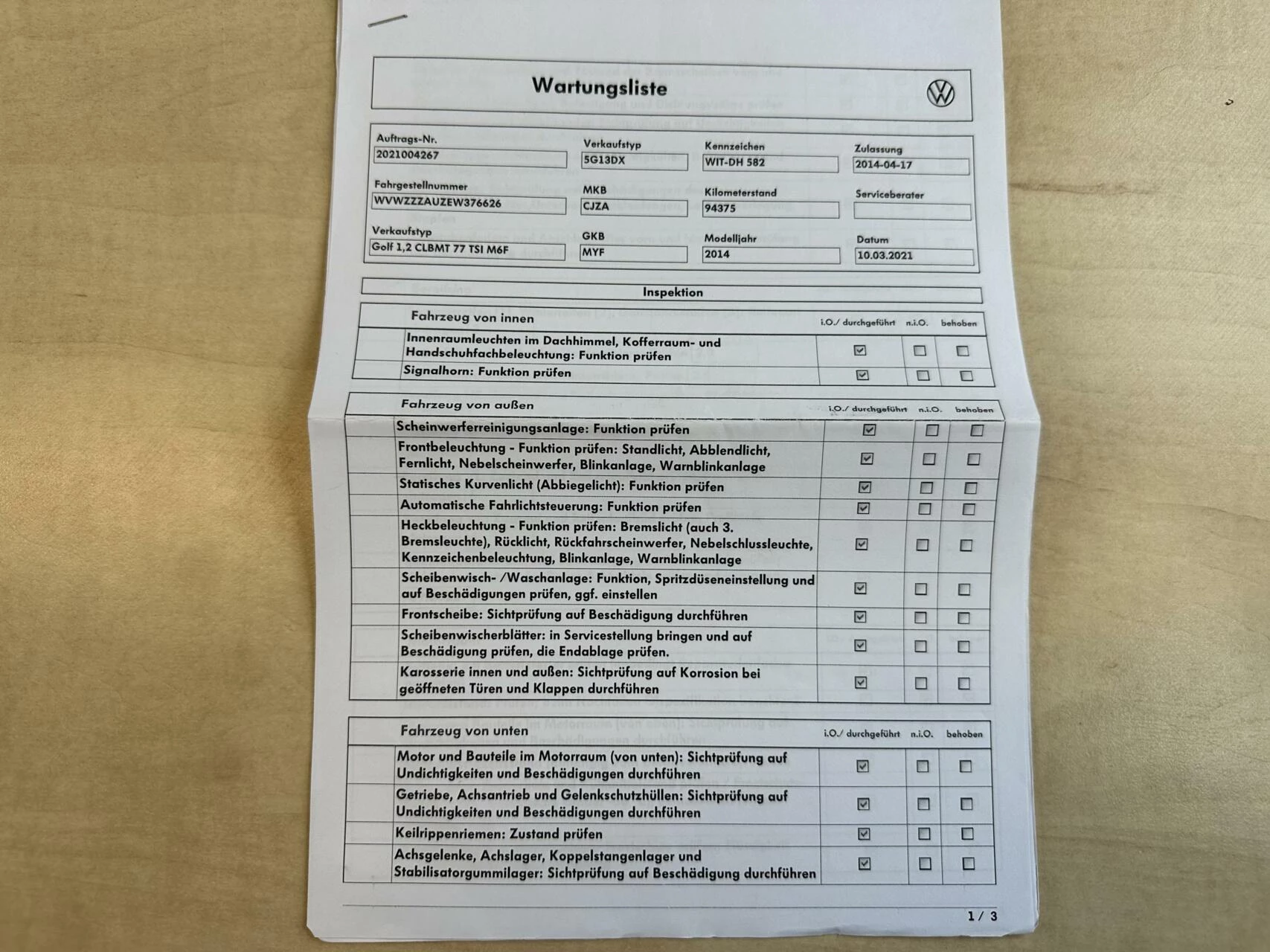 Hoofdafbeelding Volkswagen Golf