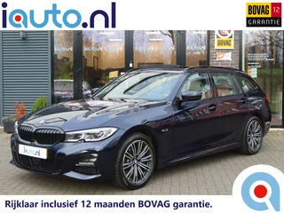 BMW 3 Serie Touring 330e M-Sport Shadow Line Pano/Laser LED/Leder/360/Keyless/Head-up/ACC/Dodehoek