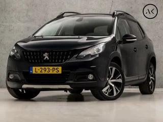 Peugeot 2008 1.2 PureTech GT Line Black Edition Automaat (PANORAMADAK, APPLE CARPLAY, NAVIGATIE, CLIMATE, STOELVERWARMING, GETINT GLAS, SPORTSTOELEN, LEDER, XENON, CRUISE, NIEUWSTAAT)