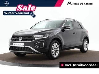 Volkswagen T-Roc Life Edition 1.0 TSI 116 pk 6 versn. Hand ·  Airconditioning automatisch, 2-zone (climatronic) · Privatelease €,-398 per maand · incl. inruilvoordeel ·